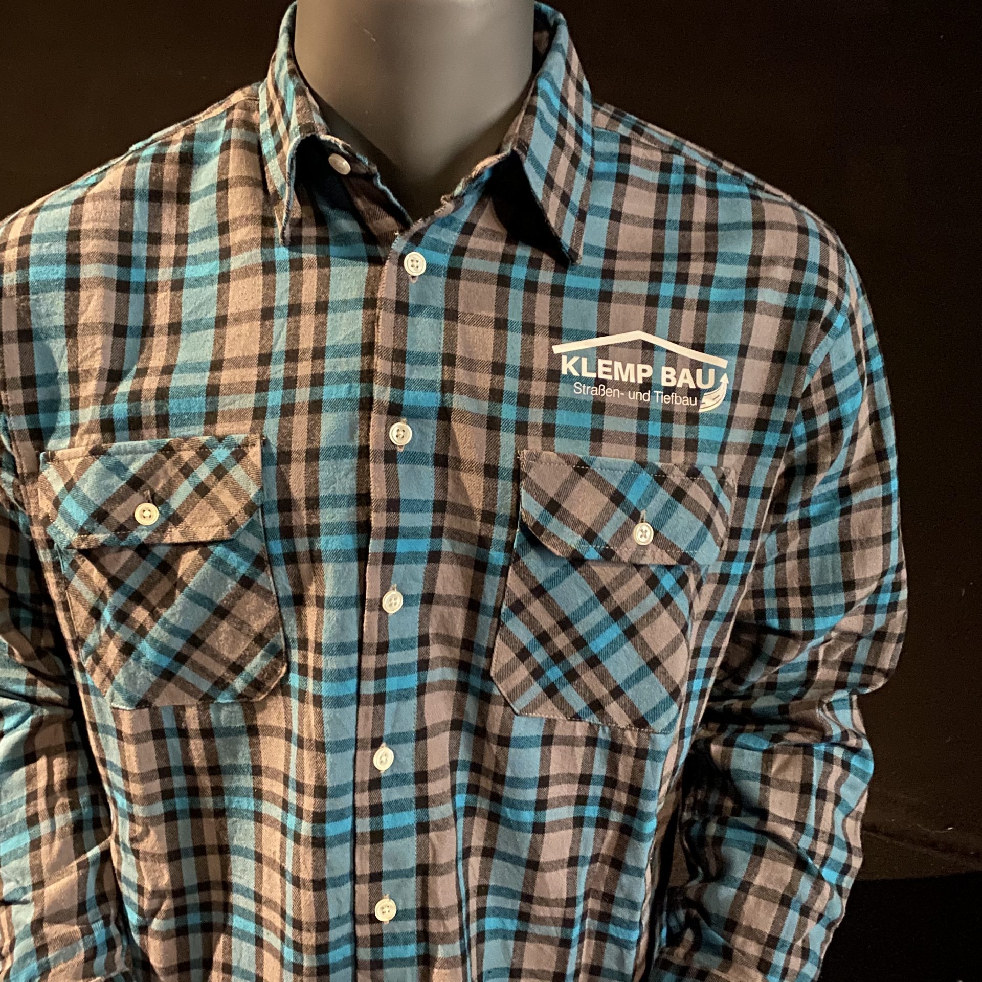 Arbeitskleidung Karohemd von Klemp Bau
