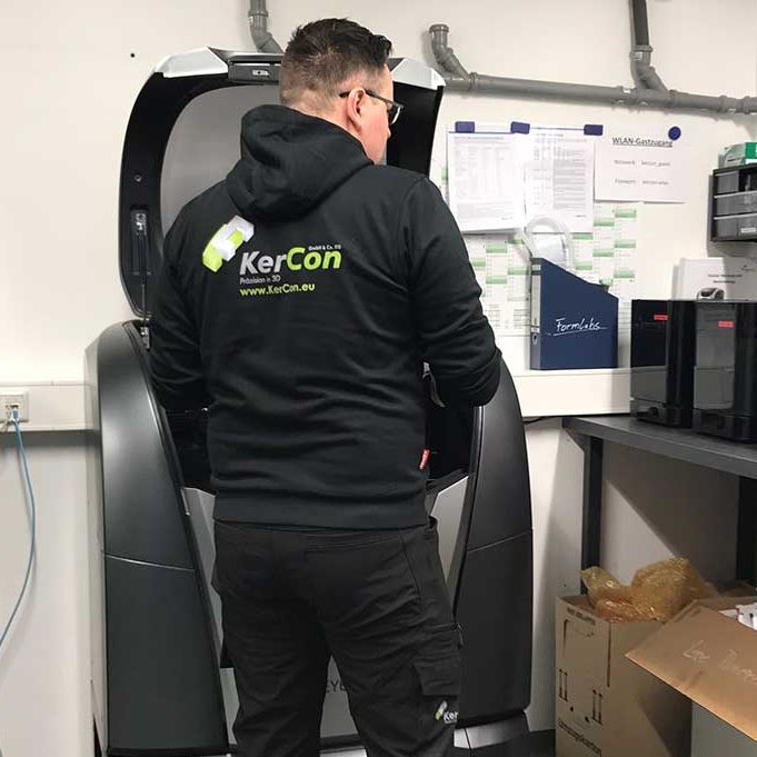 Bedruckte Jacke von KerCon by Werk10