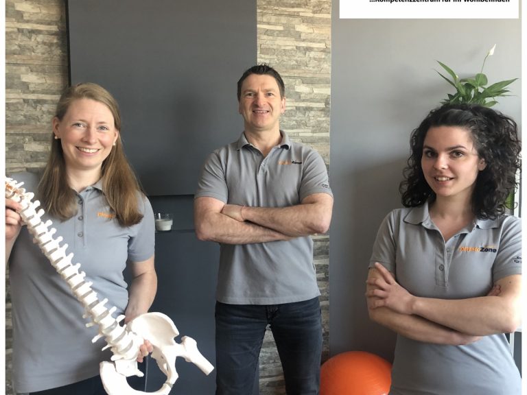 Teamshirts von PhysioZone bedruckt von Werk10