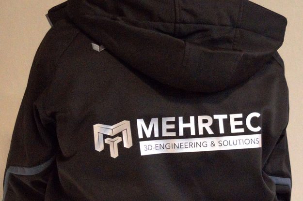 Arbeitsjacke Mehrtec Bedruckt by Werk10